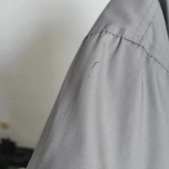 BUY AS IS –Clearance John Blair Men’s Zip-up/Snaps Light Gray Winter Warm Coat - Picture 12 of 15